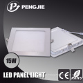 Iluminación ultraplana del panel LED de 15W con mayor venta